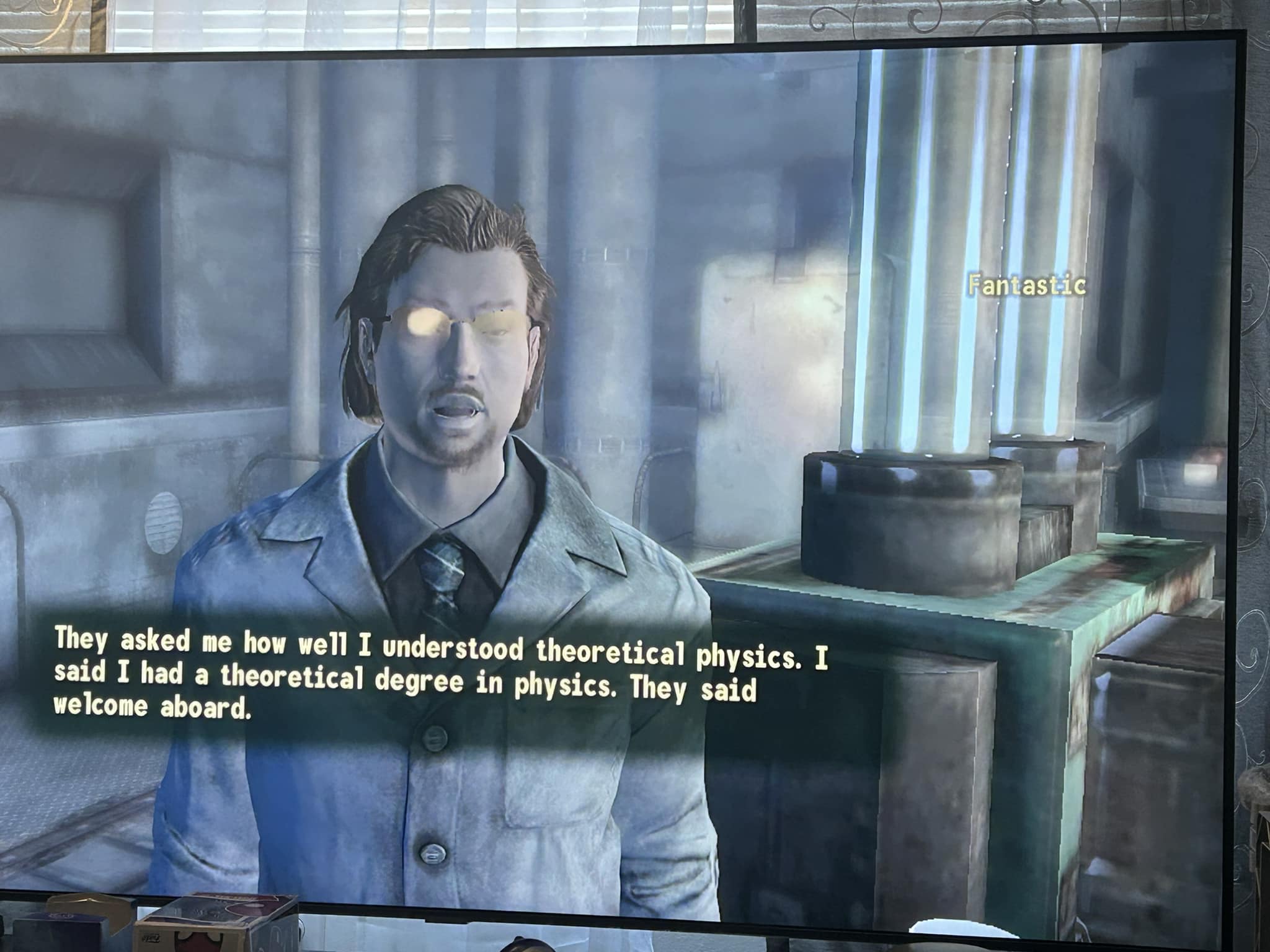 Okay, here's an analysis of the image, broken down into the requested sections. It's worth noting this is based on a single image and a short snippet of dialogue, so the analyses are necessarily limited and interpreti...