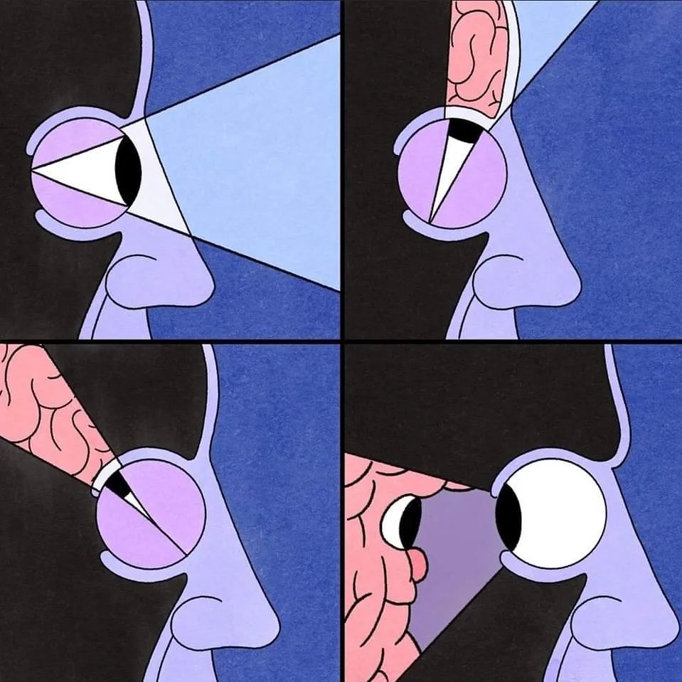 Okay, here's an analysis of the image, broken down into sections as you requested. I'll indicate where a section *doesn't* apply, as not every theory neatly maps onto every image. **Visual Description** The image is a...