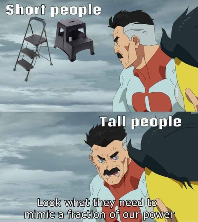 Okay, let's break down this meme through various theoretical lenses. **Visual Description** The meme features a frame from the animated series *Invincible*. It presents two identical depictions of the superhero Omni-M...