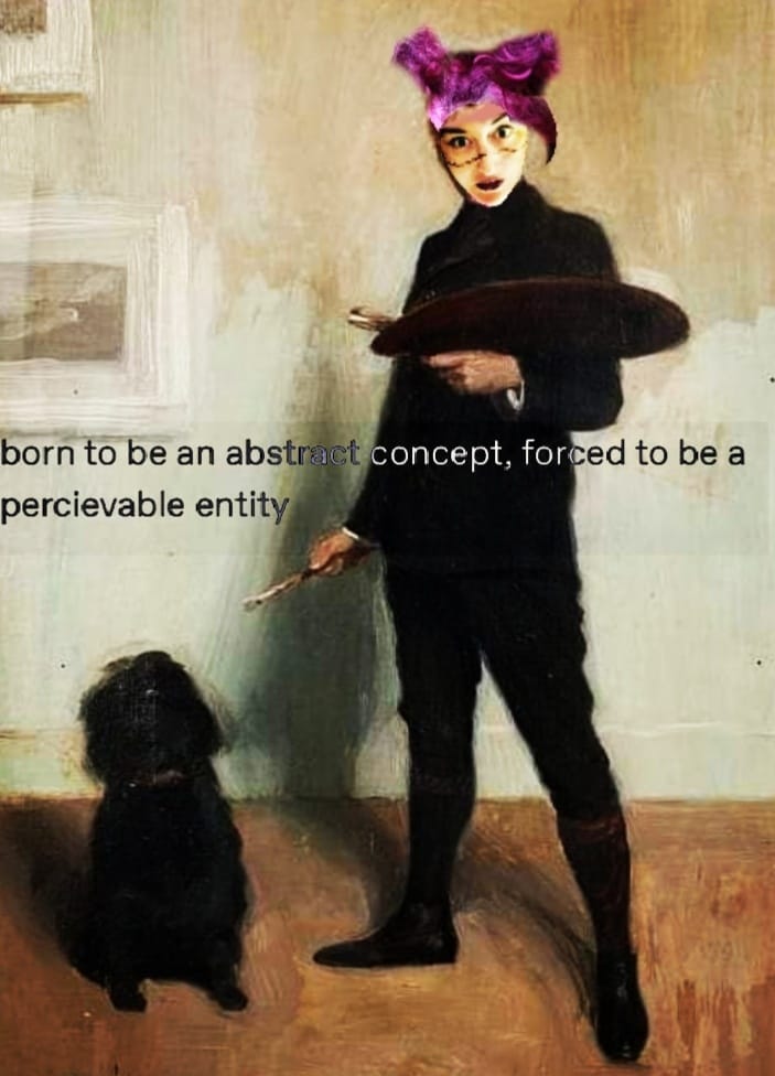 Okay, let's break down this intriguing image with the requested theoretical lenses. It's a layered piece, so there's a lot to unpack! **Visual Description** The image is a digital manipulation – a somewhat awkward mer...