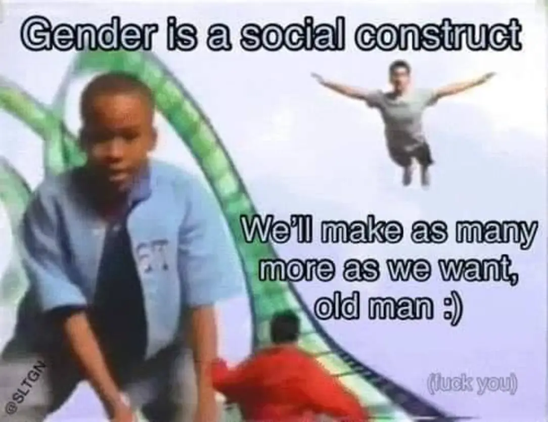 Okay, let's break down this meme through the lenses you've provided. It's a complex and rather aggressive piece, so we'll have to tread carefully to unpack the layers. **Please be warned:** The meme contains vulgar la...