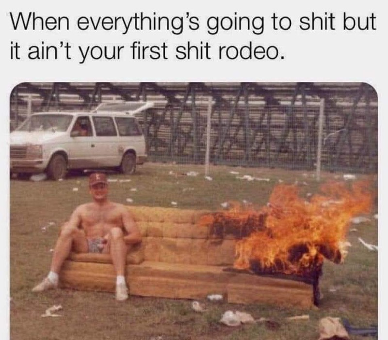 Okay, let's break down this image/meme with the requested theoretical lenses. It's a *very* rich image for analysis, so this will be detailed. **Visual Description** The image is a slightly grainy, likely vintage phot...