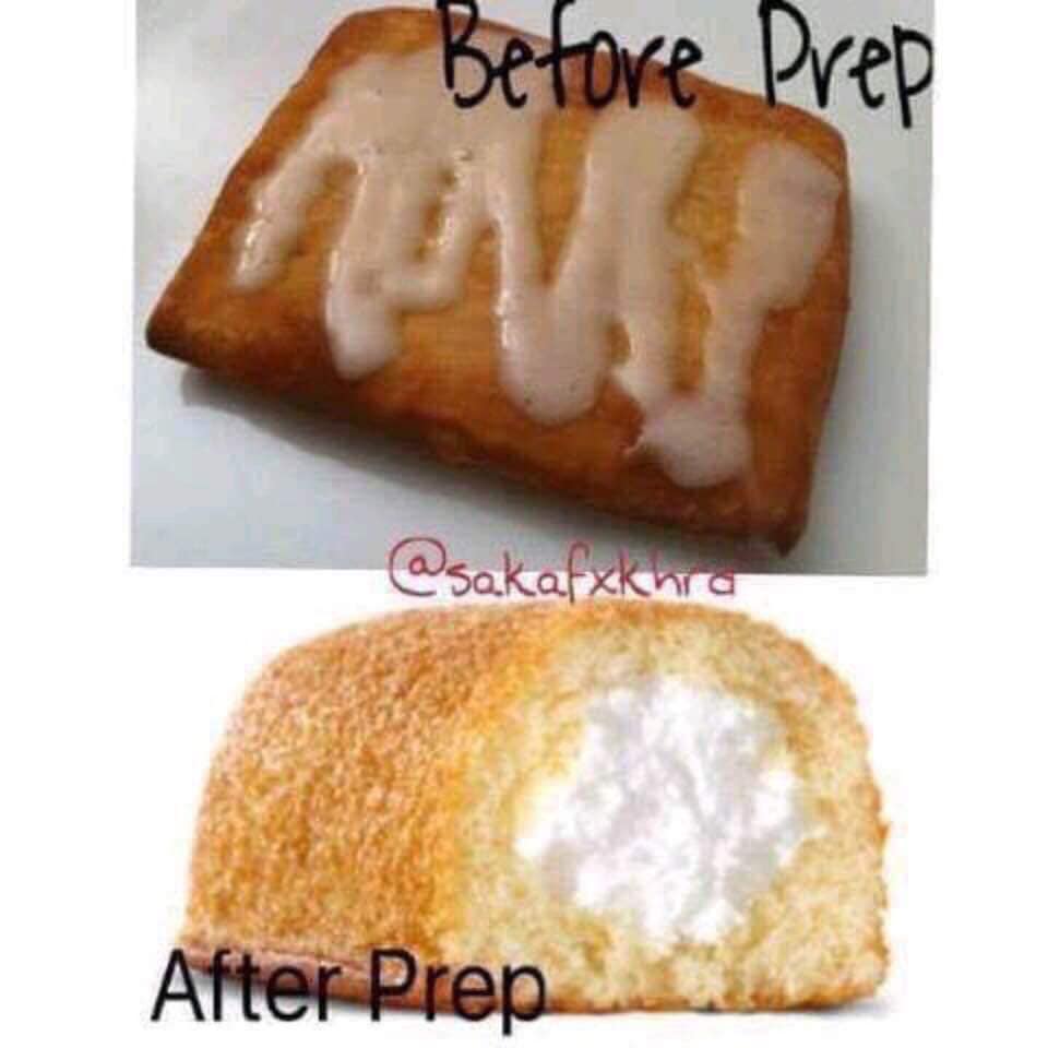 Okay, let's break down this image of a glazed pastry, both "Before Prep" and "After Prep", through the lenses you’ve provided. It's important to acknowledge that applying complex theoretical frameworks to a seemingly...