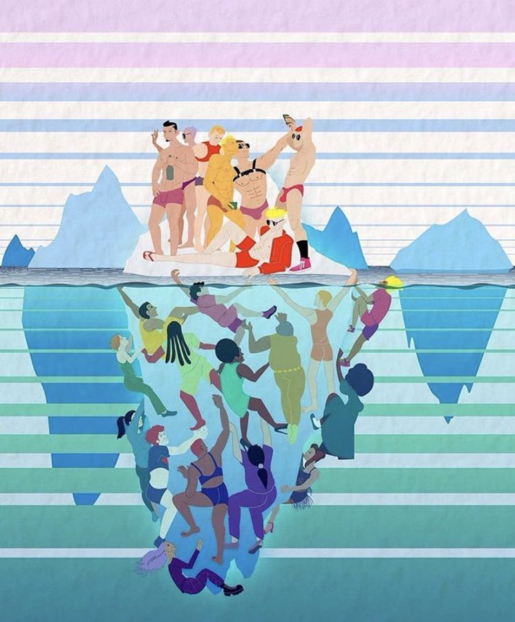 Okay, let's break down the image with the requested theoretical frameworks. It's a visually powerful image, and several of these frameworks offer compelling lenses for interpretation. **Visual Description** The artwor...