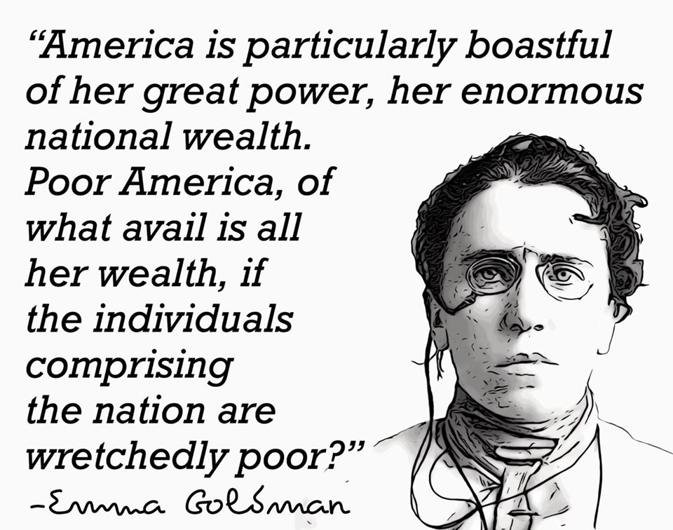 Okay, here's an analysis of the image and quote by Emma Goldman, broken down into the requested sections. I will note when a section *doesn't* apply particularly well, or is less central to understanding the image. ##...
