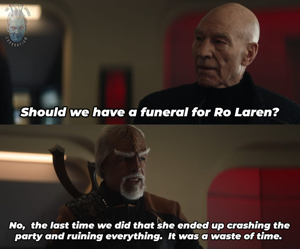 Okay, here's an analysis of the image and dialogue, broken down into sections focusing on the requested theoretical frameworks, only where applicable. **Visual Description** The image is a screencap from a scene featu...