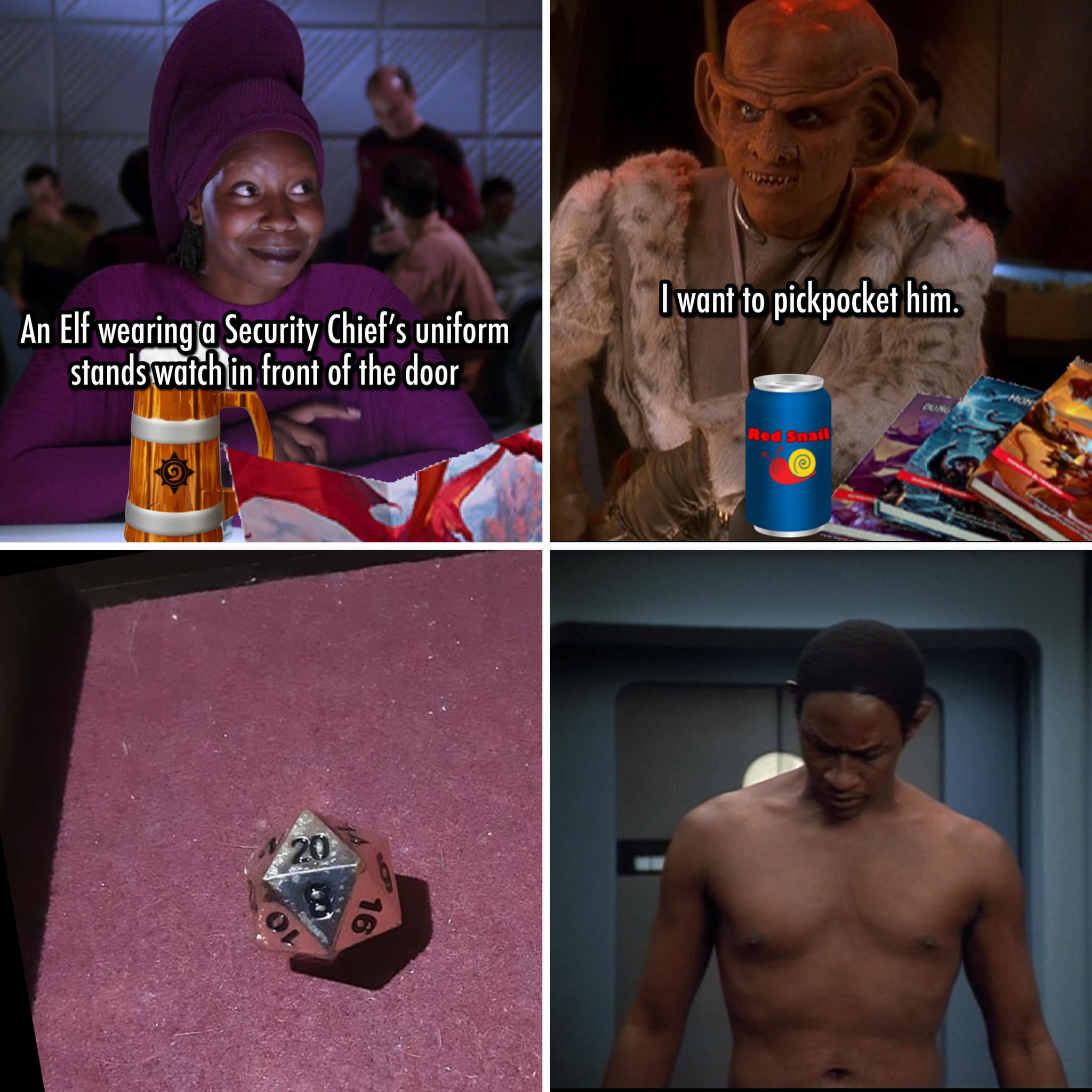 Okay, here's an analysis of the image, broken down into sections as requested, drawing on the theoretical lenses you've specified. It's a bit... unusual material to apply these to, given its apparent origin as a fan-m...