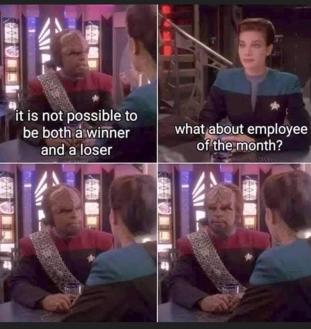 Okay, let's break down this *Star Trek: Voyager* meme through several critical lenses. It’s a deceptively rich image for analysis. **Visual Description** The image is a four-panel meme originating from the *Star Trek:...
