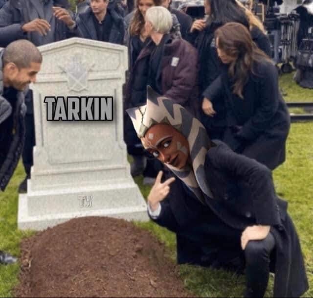 Okay, let's break down this meme using the requested theoretical frameworks. It's a complex image, ripe for interpretation. **Visual Description** The image is a manipulated photograph, seemingly taken at a funeral or...