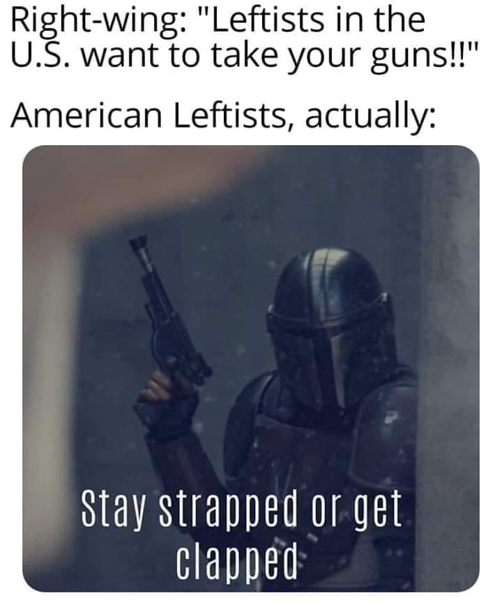 Okay, let's break down this image/meme through the lenses you've requested. It's a complex piece, playing with internet culture, political rhetoric, and visual symbolism. **Visual Description** The image depicts a fig...