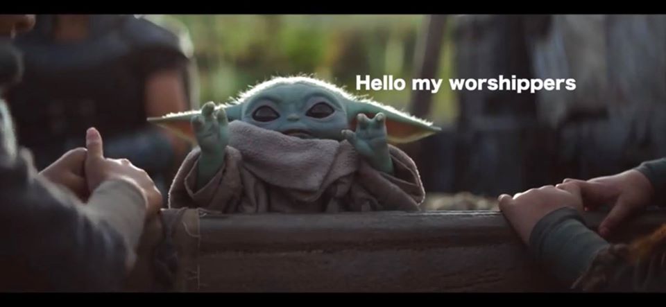 Okay, here's an analysis of the image with the specified theoretical frameworks, addressing each section only if applicable. **Visual Description** The image depicts "Grogu" (often referred to as "Baby Yoda") from the...