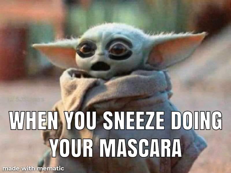 Okay, here's a breakdown of the meme, analyzed through the lenses you requested, only including sections where the concept applies. ## Visual Description The image is a digitally altered still of "Baby Yoda" (Grogu) f...