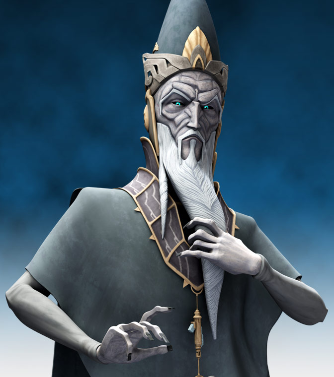 Okay, let's break down this image of Count Dooku (from Star Wars: The Clone Wars) through various theoretical lenses. I'll include sections only where applicable, and will indicate why some frameworks *aren't* a stron...