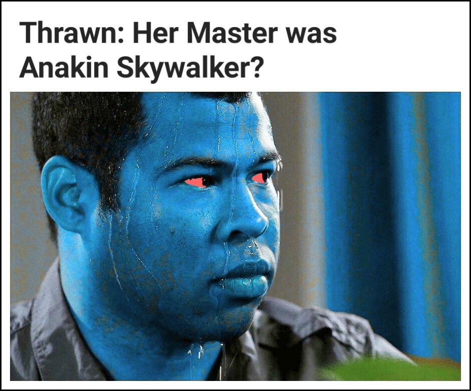 Okay, here's an analysis of the image and its implied question ("Thrawn: Her Master was Anakin Skywalker?") broken down into relevant theoretical frameworks, as requested. Note that some sections will be minimal or ab...