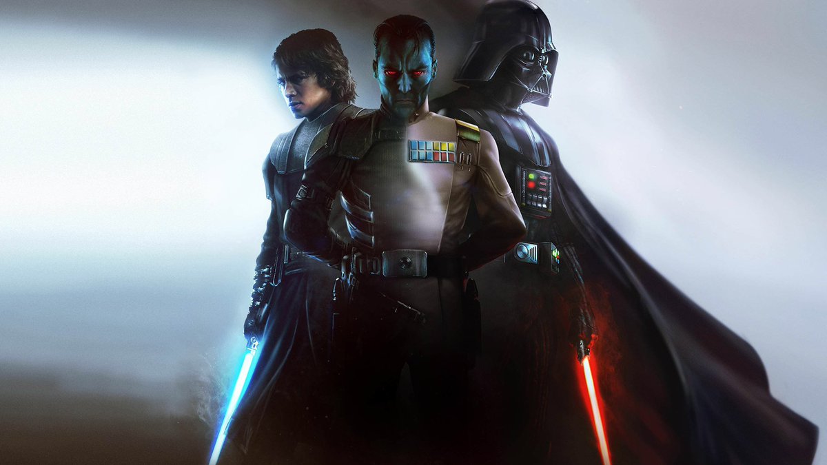 Okay, let's break down this image of Anakin Skywalker, Grand Inquisitor, and Darth Vader through various theoretical lenses. ## Visual Description The image depicts three prominent figures from the *Star Wars* saga: A...