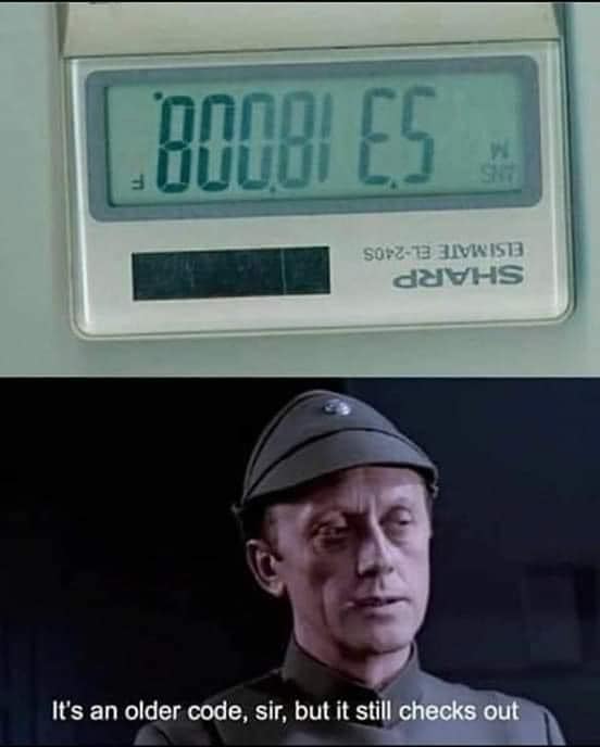 Okay, let's break down this meme with a critical lens, applying the requested theoretical frameworks where relevant. **Visual Description** The meme is a two-panel image. The top panel depicts a digital scale displayi...