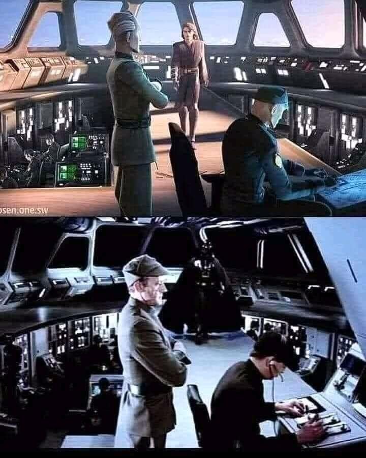 Okay, let's break down the images from *Star Wars: Revenge of the Sith* using the frameworks you've requested. I'll omit sections if a framework doesn't strongly apply to the visuals. **Visual Description** The images...