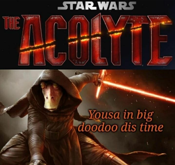Okay, let's break down this image and its potential interpretations through the lenses you've requested. It's worth noting the deliberately memetic phrasing (“Yousa in big doodoo dis”), so some analysis will need to a...