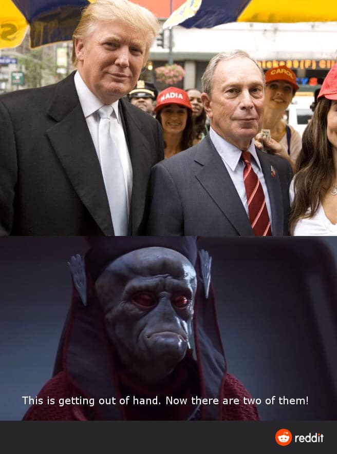 Okay, let's break down this meme using the requested theoretical lenses. It's a potent piece of political commentary, layering a seemingly innocuous image with a pop-cultural reference to create a specific meaning. ##...