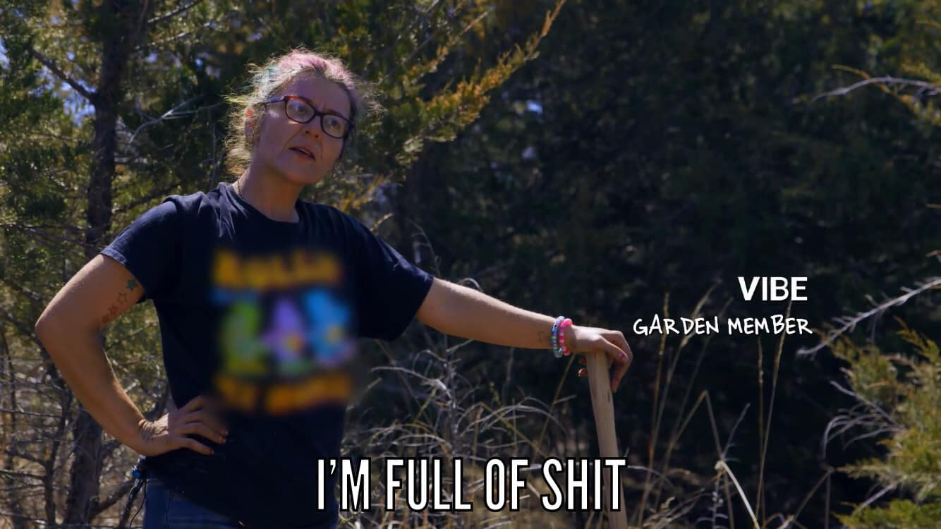 Okay, let's break down this image through several theoretical lenses, as requested. It's a bit of an unusual setup with the text overlays, which immediately encourages interpretation. **Visual Description** The image...