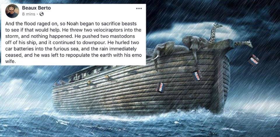 Okay, let's break down this fascinating (and bizarre) social media post and the accompanying image through the lens of various theoretical frameworks. It's a rich text for analysis because of its playful subversion of...