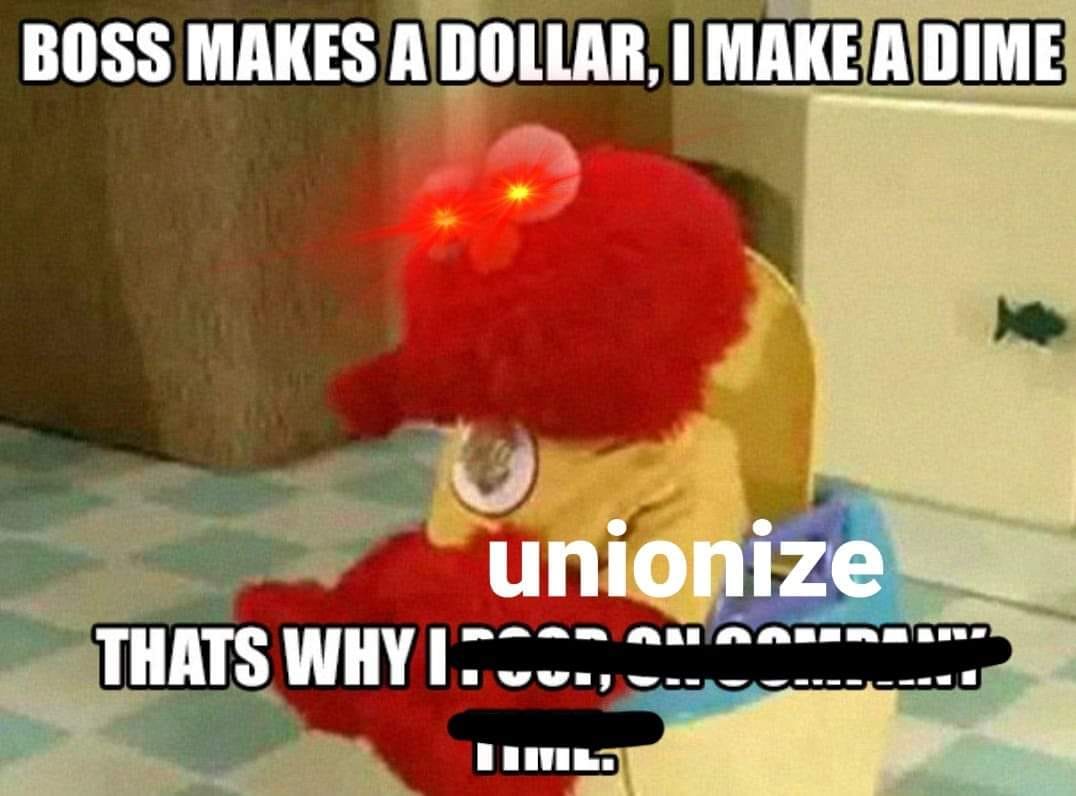 Okay, let's break down this meme through various theoretical lenses. **Visual Description** The image is a screenshot of a low-resolution, likely early 3D rendered character—a red, duck-like creature with large, emoti...