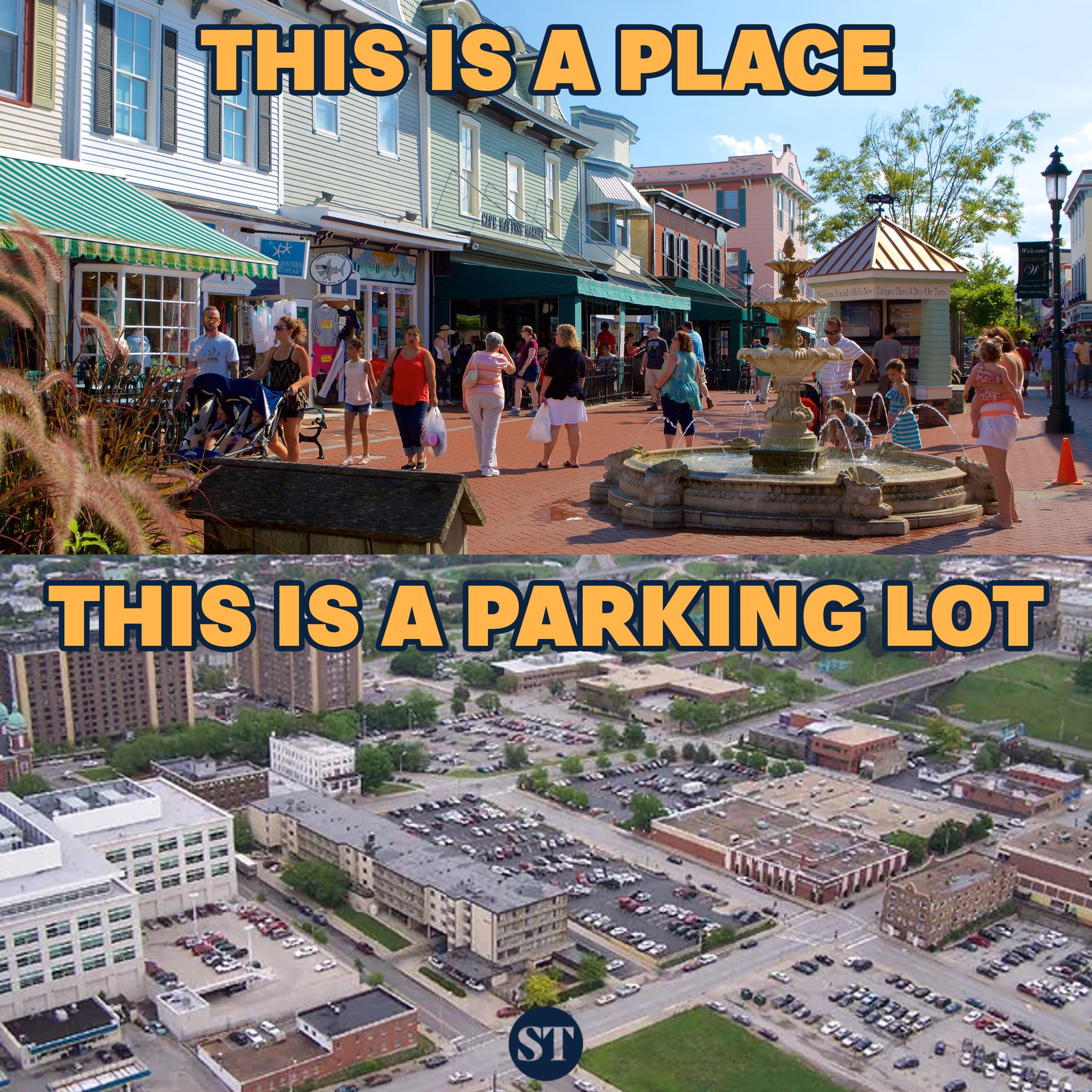 Here's an analysis of the image, broken down into sections as requested, covering applicable theoretical frameworks. **Visual Description** The image is a diptych – a visual pairing. The upper panel depicts a bustling...