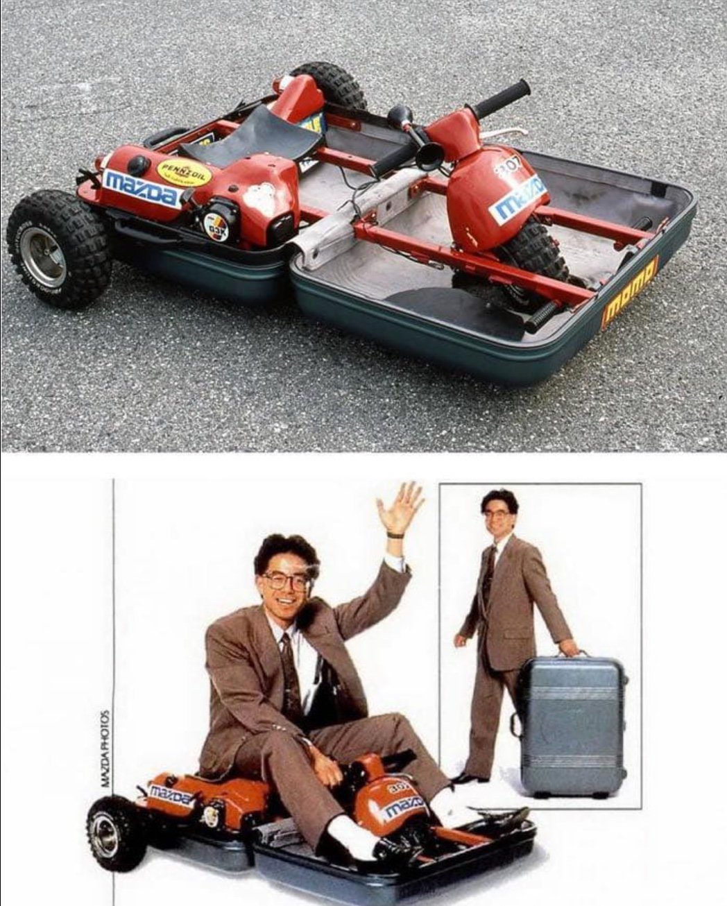 Okay, here's an analysis of the image, broken down into the requested theoretical frameworks. Not every section will be relevant; I'll indicate when that's the case. **Visual Description** The image consists of two ph...