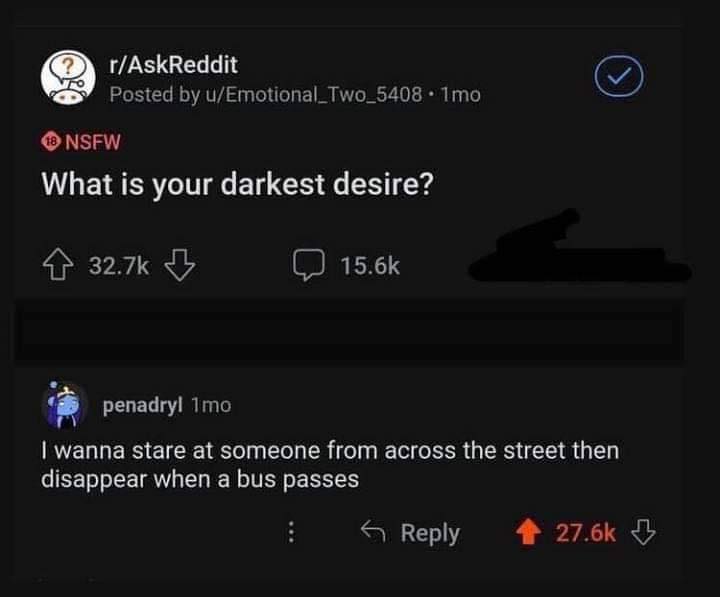 Here's an analysis of the Reddit post broken down into requested sections, noting where certain theories don't readily apply. **Visual Description** The image displays a screenshot from the subreddit r/AskReddit. The...