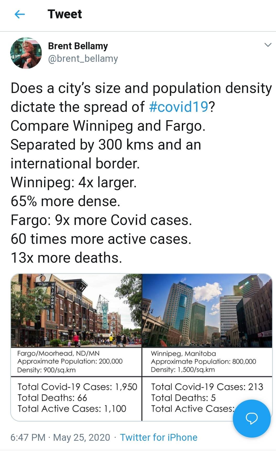 Okay, let's break down this Twitter post through various theoretical lenses. Given the content, some lenses will be more applicable than others. **1. Visual Description** The tweet features a split image: On the left,...