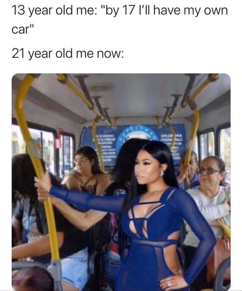 Okay, let's break down this meme image through various theoretical lenses. I'll organize it as requested, omitting sections that don’t apply well. **Visual Description** The image shows Nicki Minaj, a prominent hip-ho...